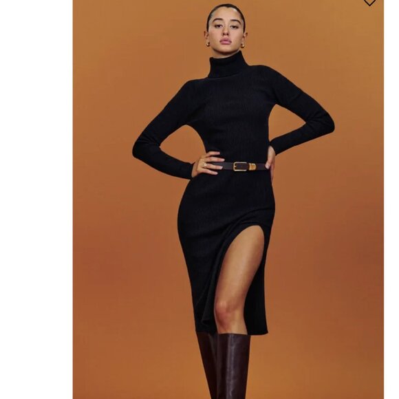 NWT Reformation - Robin Cashmere Sweater Dress